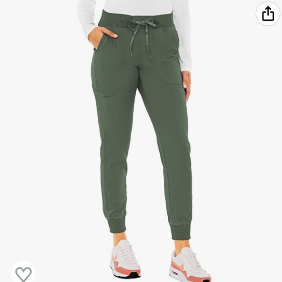 Metcouture Pants - Medcouture Green Jogger Scrub Pants